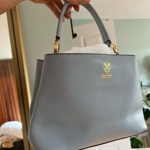 Baby Blue Purse (genuine Leather)